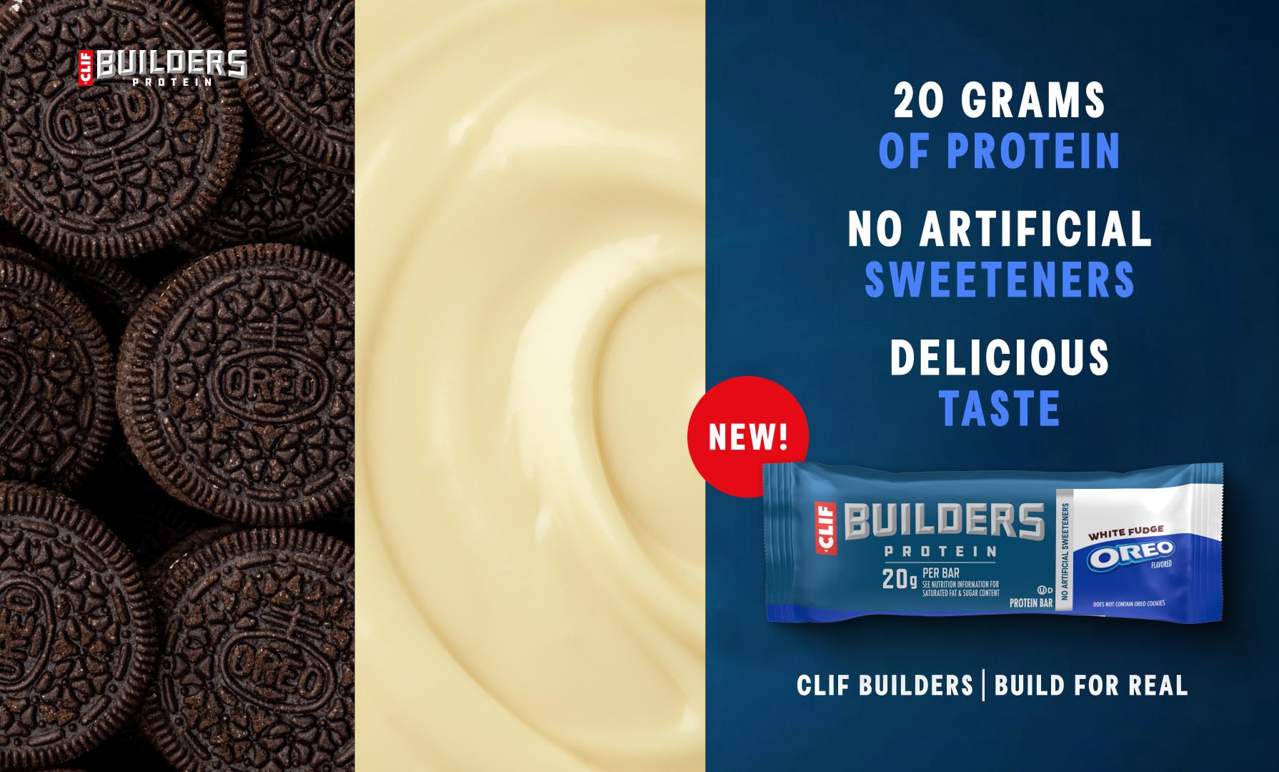 CLIF Builders protein bar campaign